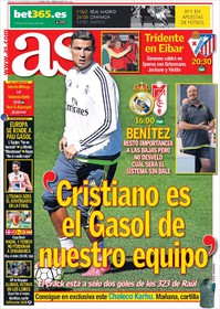 نگاهی به صفحه ی نخست روزنامه های ورزشی اسپانیا 1