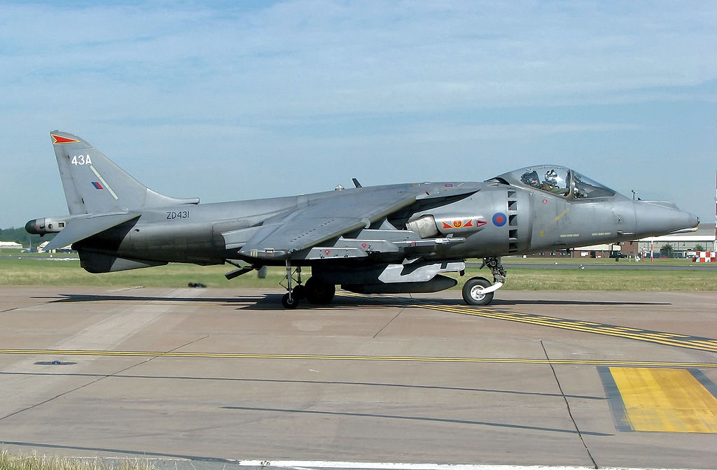 -هواگردهای تهاجمی بریتانیا از ۱۹۷۰–۱۹۷۹- 
