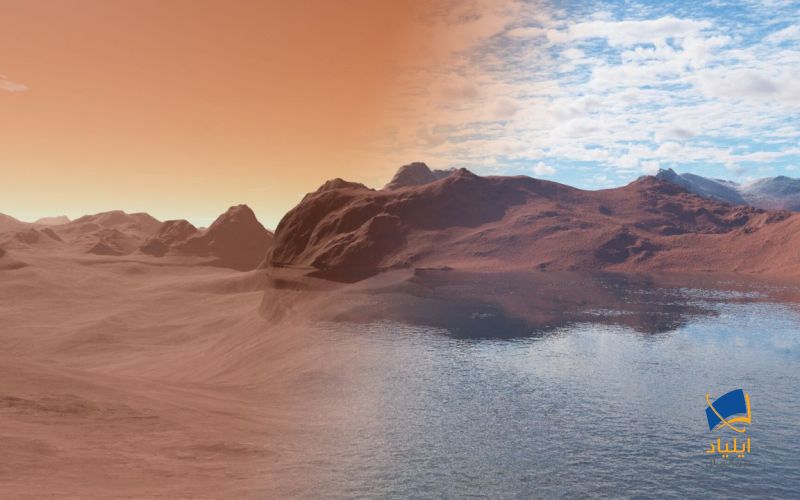 تغییرات اقلیمی در مریخ از چه زمان آغاز شد؟ 1