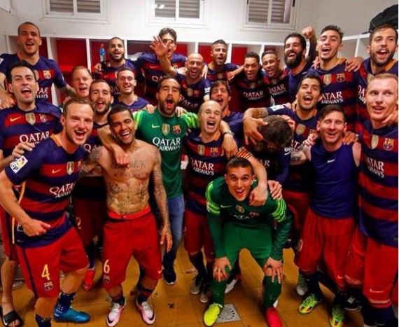 24 قهرمانی بارسلونا در لالیگا 1