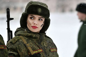 عکس های زیباترین سربازان زن کشورهای مختلف 1