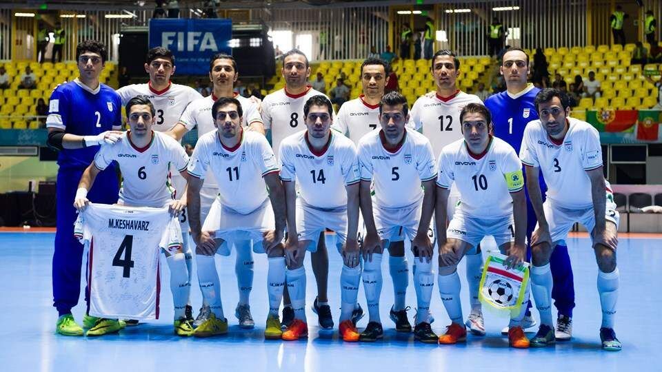 فوتسال ایران همچنان در رده سوم جهان و اول آسیا 1