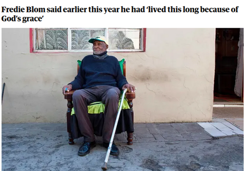 پیرترین مرد دنیا در قرتطینه درگذشت ( تصاویر ) 1