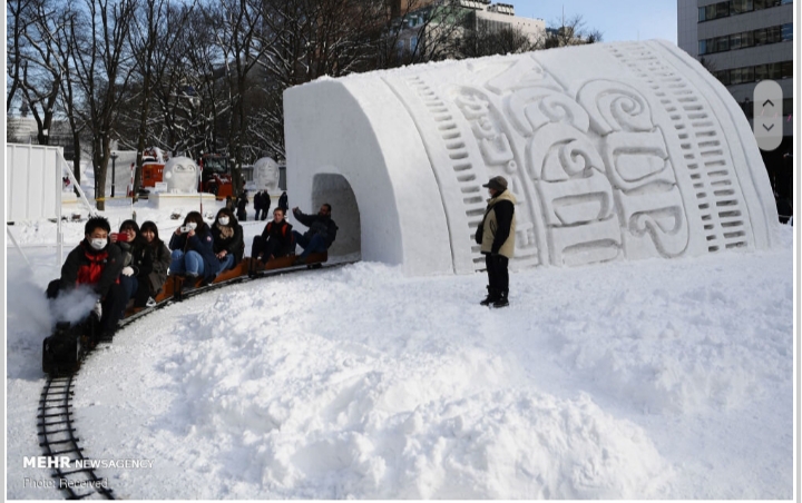 جشنواره برف ساپورو در ژاپن 1
