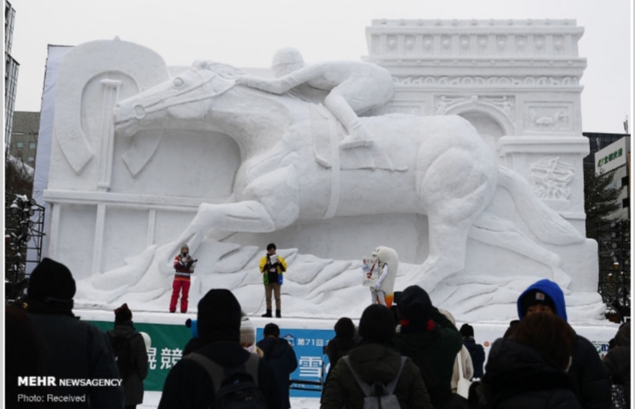 جشنواره برف ساپورو در ژاپن 