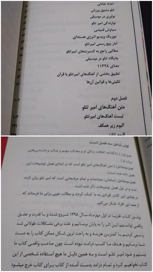 "کتاب زندگی نامه امیر تتلو منتشر شد" 