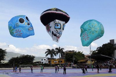 فستیوال بادکنک های غول آسا در کلمبیا! 1