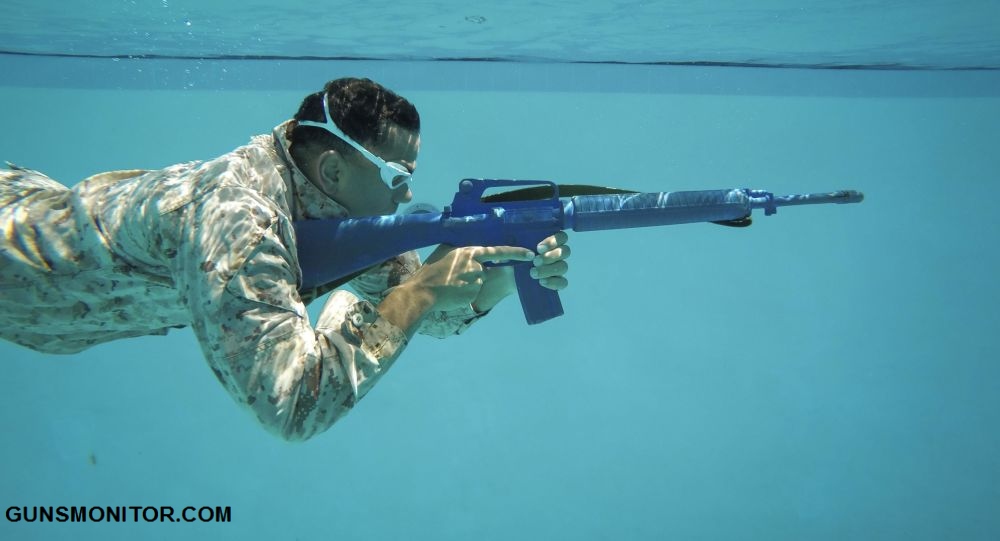 فناوری نظامی آمریکا برای شلیک دقیق در آب! 1