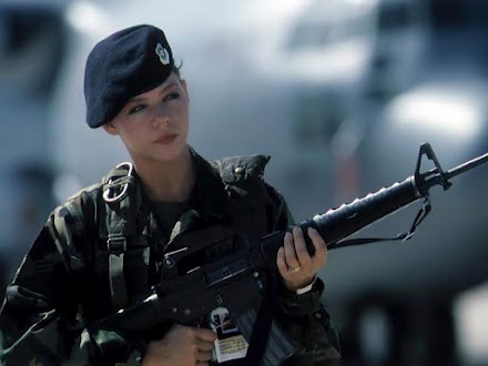 عکس هایی از زیباترین دختران نظامی سراسر جهان 1