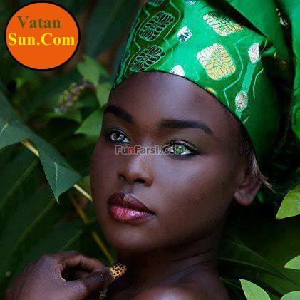 خوشگل و ناز ترین دختر آفریقایی جهان معرفی شد ( نظر شما در باره اش چیه؟) 1