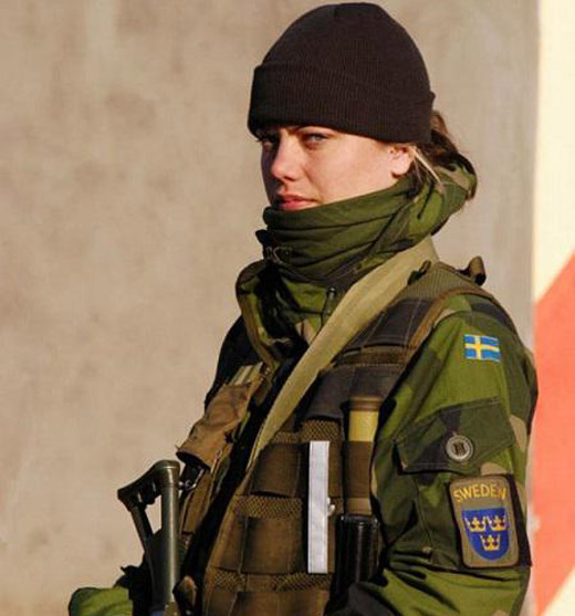 عکس های زیباترین سربازان زن کشورهای مختلف 1