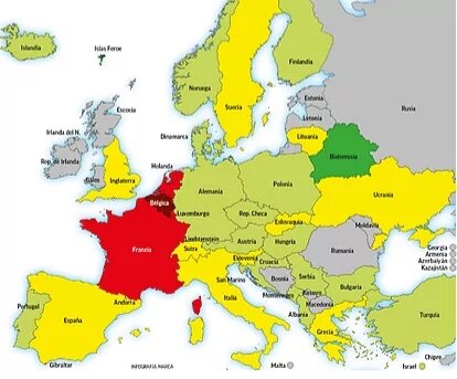 نقشه فوتبال اروپا بعد از کرونا + عکس 1