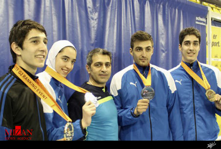 عکسایه قهرمان های ایرانی تکواندو 1
