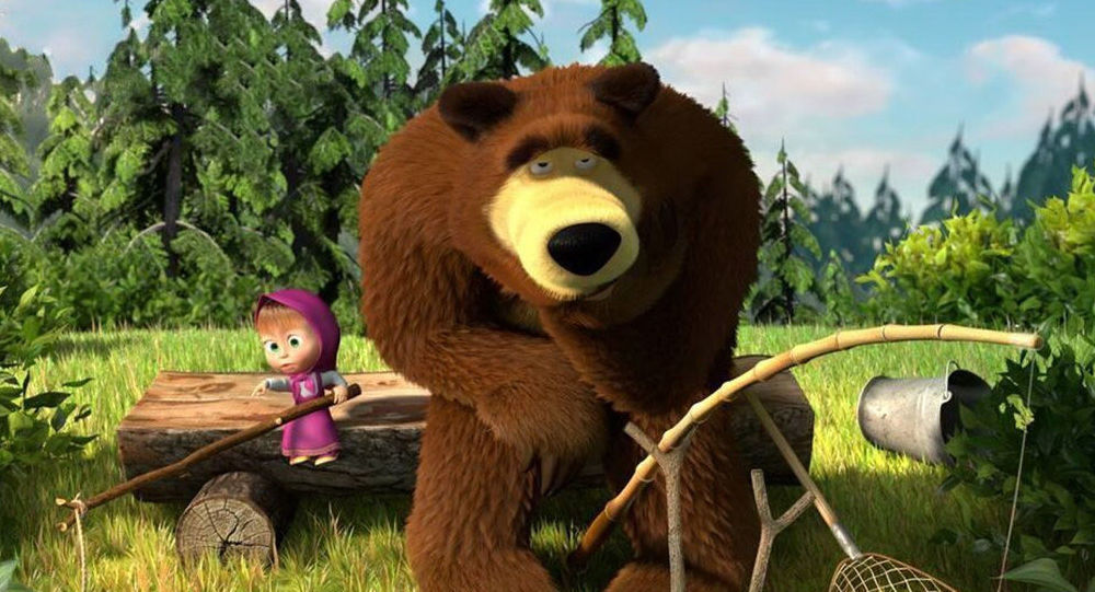 کارتون ماشا و خرس یکی از بهترین کارتون های جهان 1