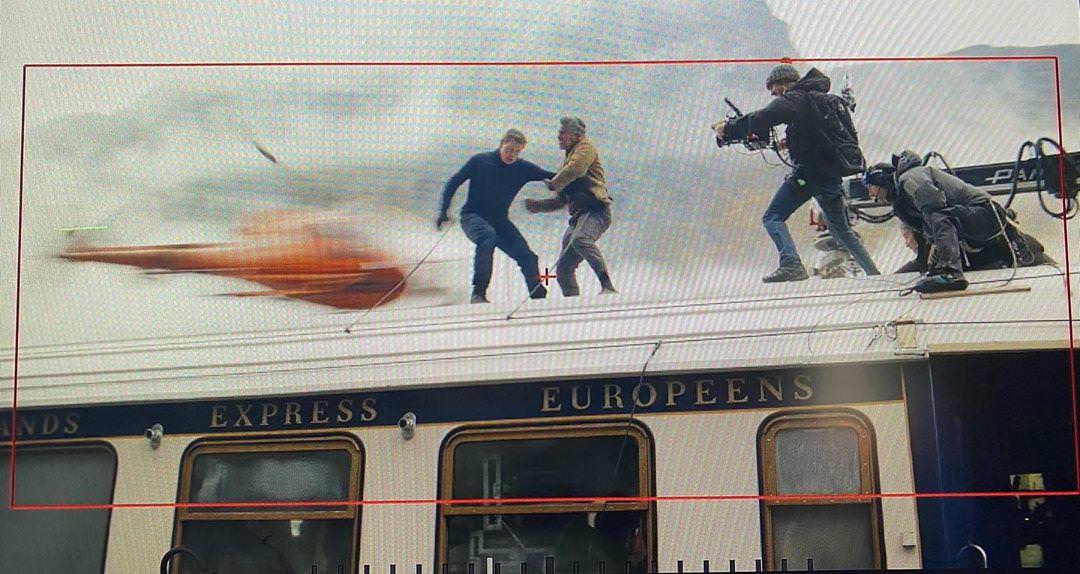 ویدیو جدید از پشت صحنه فیلم Mission Impossible 7 تام کروز روی قطار را نشان می دهد 1