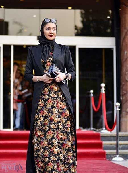 پوشش بازیگران زن ایرانی در جشن حافظ 1