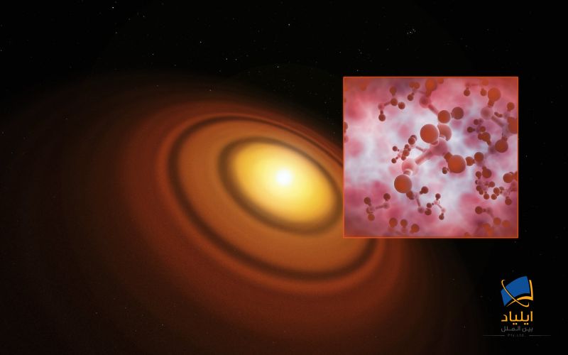 کشف مولکول‌های آلی پیچیده، در اطراف ستاره‌ای دوردست 1