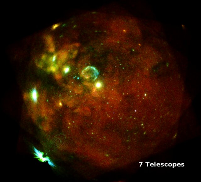 اولین تصاویر رصد شده تلسکوپ آلمانی‌ها منتشر شد 1