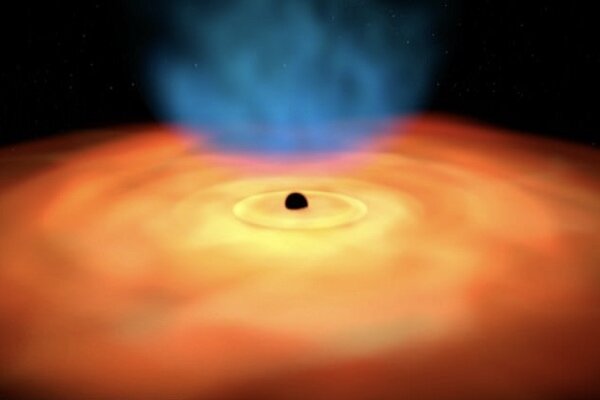 کوچکترین سیاهچاله رصد شد 1