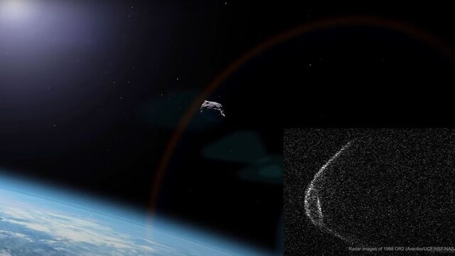 سیارک جنجالی از کنار زمین بی‌خطر گذشت/ سال ۲۰۷۹ با فاصله‌ای نزدیک‌تر بازمی‌گردد 1