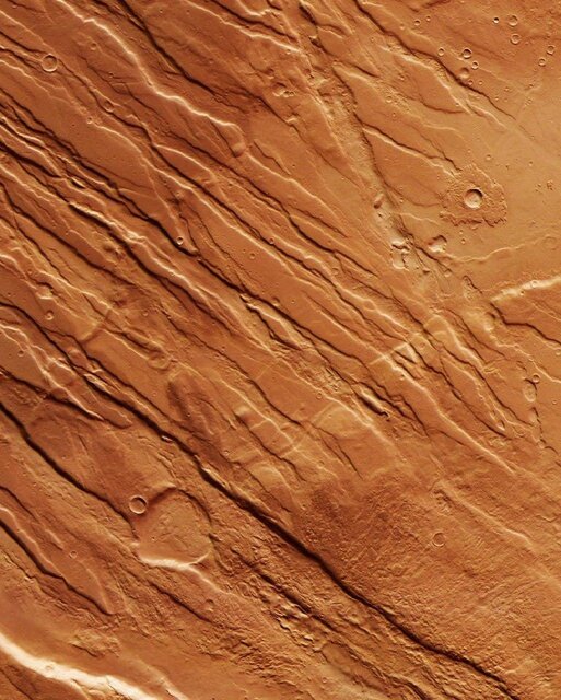 ناحیه‌ای در مریخ که نگاه به آن توهم‌زا است 1