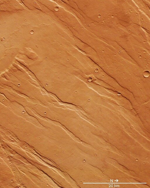 ناحیه‌ای در مریخ که نگاه به آن توهم‌زا است 