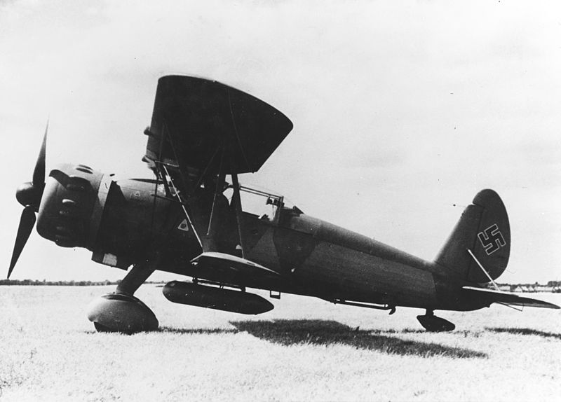 چند مدل جنگنده آلمانی در دهه 1930[مجموع آرادوآر] 1