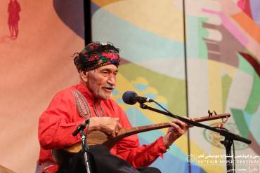 اجرای هنرمند ۸۷ ساله قوچانی در جشنواره موسیقی 1