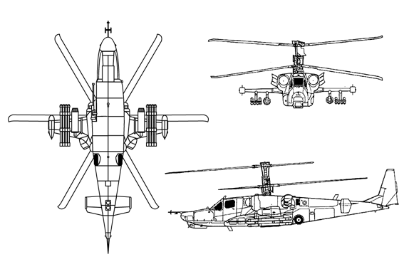 ||تاریخچه عملیاتی و طراحی بالگرد روسی کاموف-50|| 