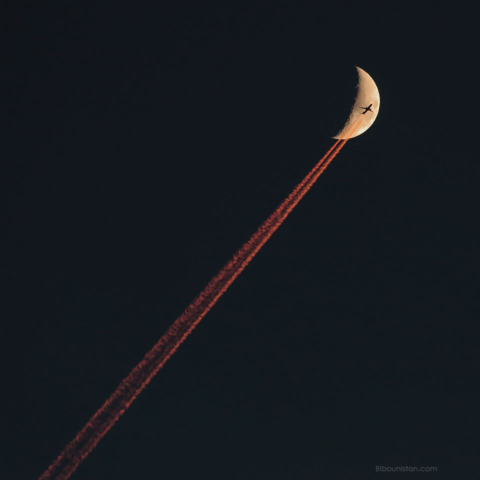 جاده سرخ به سمت ماه+تصویر نجومی روز 1