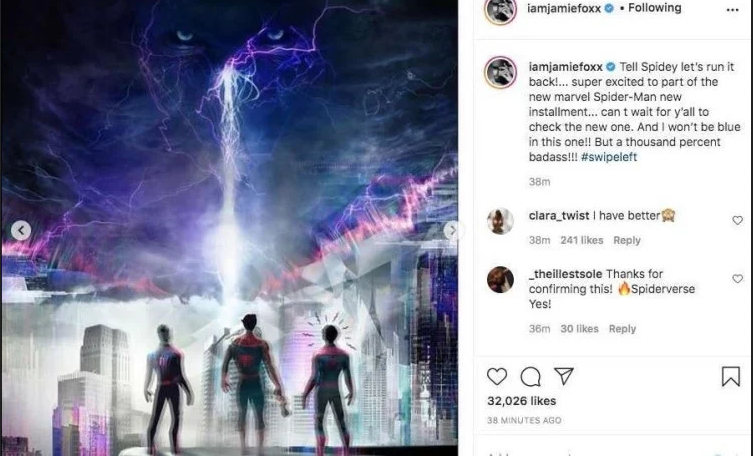 جیمی فاکس: الکترو در فیلم Spider-Man 3 ظاهری آبی رنگ نخواهد داشت 1