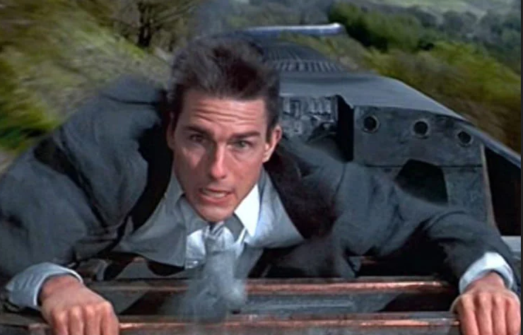 ویدیو جدید از پشت صحنه فیلم Mission Impossible 7 تام کروز روی قطار را نشان می دهد 1
