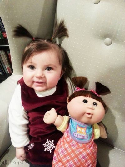 کودکان و عروسک هایی شبیه به خودشان :> 1