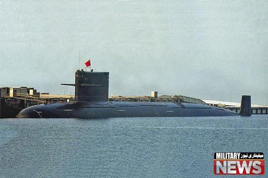 تشار اولین تصاویر از زیر دریایی اتمی چینی 093B SNN 1