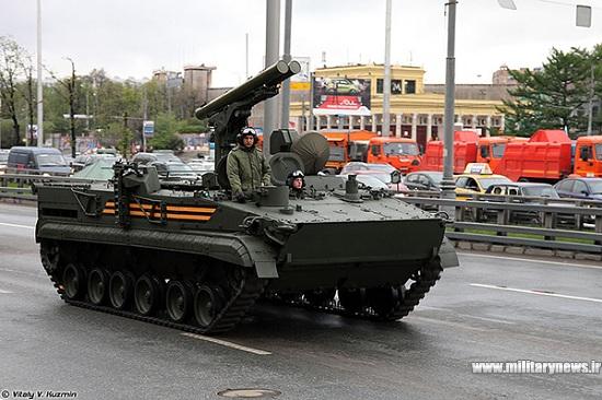 سلاح ضد تانک هدایت شونده Khrizantema-S ساخت روسیه 