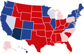 نتیجه انتخابات ۲۰۲۰ آمریکا(زنده) 2