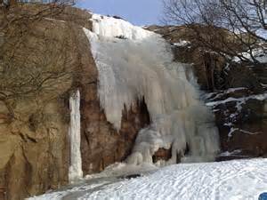 عکاسی از آبشار های یخ زده 1
