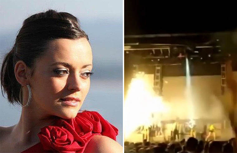خواننده زن جوان هنگام اجرا با ارکستر « سوپر هالیوود » به شکل دلخراشی کشته شد! 1